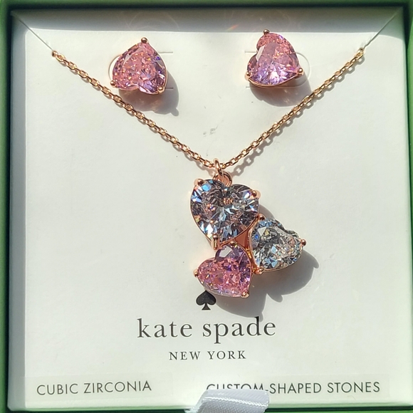 kate spade Jewelry - Kate spade necklace & earrings NWT